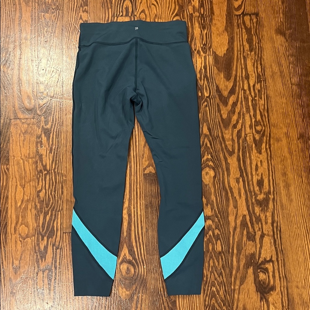 Peloton Black and Blue Leggings - Picture 2 of 2